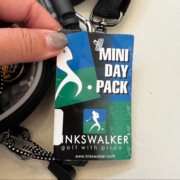 Linkswalker LSU Camo Grey Mini Day Pack NWT B#25 - Picture 9 of 12